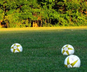 Украинских детей будут массово учить футболу за немецкие деньги