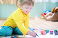 Детская раскраска для знакомства с цифрами