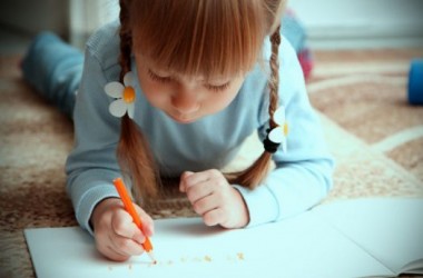 Раскраска по цифрам от одного до пяти