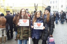 В Черновцах протестуют против объединения вузов