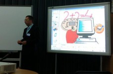 Презентация интерактивных досок на выставке