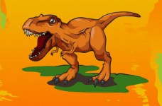 Раскраска «Знакомство с динозаврами»