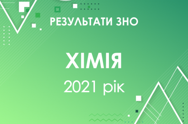 Химия. Результаты ЗНО 2021 года