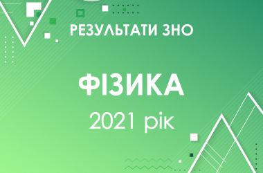 Физика. Результаты ЗНО 2021 года
