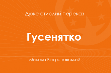 «Гусенятко» Микола Вінграновський (дуже стислий переказ)