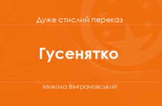 «Гусенятко» Микола Вінграновський (дуже стислий переказ)