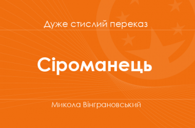 «Сіроманець» Микола Вінграновський (дуже стислий переказ)