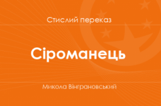 «Сіроманець» Микола Вінграновський (стислий переказ)