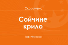 «Сойчине крило» Іван Франко (скорочено)