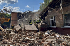 Российские террористы уничтожили еще одну школу