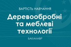Деревообрабатывающие и мебельные технологии – стоимость обучения на бакалавра