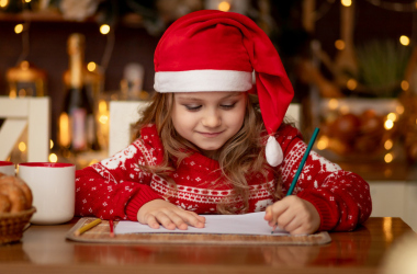 Пишем письмо Святому Николаю: шаблоны для малышей 