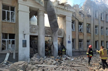 Вражеская баллистическая ракета разрушила лицей в Белгород-Днестровском