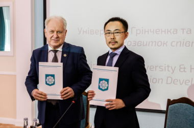 Киевский университет им. Гринченко подписал меморандум о сотрудничестве с «ХУАВЕЙ УКРАИНА»