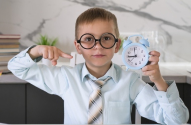 Учим ребенка определять время на часах