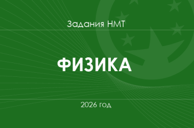 Задания и ответы НМТ по физике 2026 года