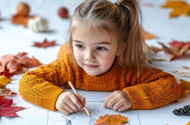 Изучаем названия осенних месяцев с детьми 5-7 лет